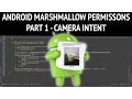 Upgrading android camera intent app to marshmallow runtime permissions