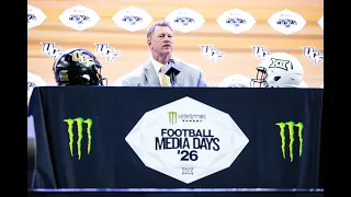 UCF Football Big 12 Media Days Scott Frost Availability