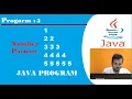 How to Print Number Patterns Like 1 22 333 4444 Full Explanation in Hindi Easy Method