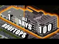 I Survived 100 Days on Louisville Rooftops Insane Random Zombies Movie