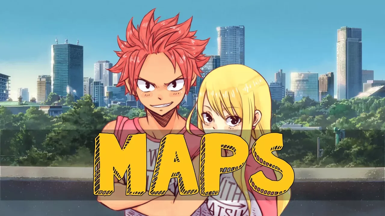 ⎡Nightcore⎦⇢ Maps (Natsu ✗ Lucy) [Switching Vocals]