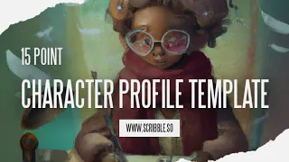 15 Point Character Profile Template For Writers