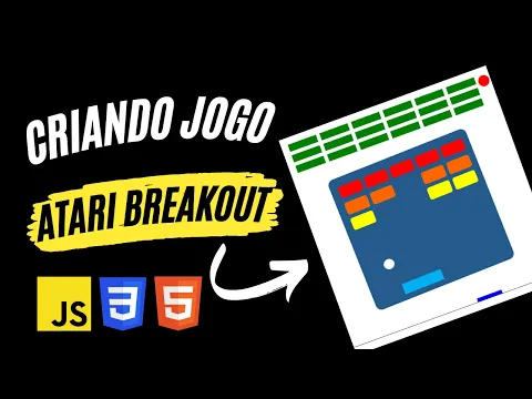 Download MP3 CRIANDO JOGO DIVERTIDO E SIMPLES COM HTML CSS E JAVASCRIPT, ATARI BREAKOUT