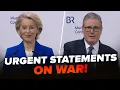 Lagu Ursula and Starmer stunned with statements from Munich! Just listen to what they said about Ukraine