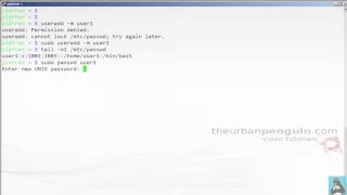 GCSE Computing - Creating a basic Linux user