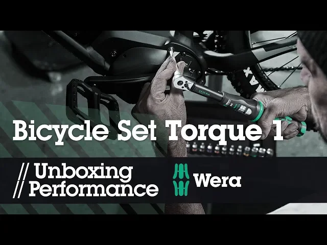 Juego de herramientas para bicicleta Bicycle Set Torque 1, 16 piezas, Wera - W004180