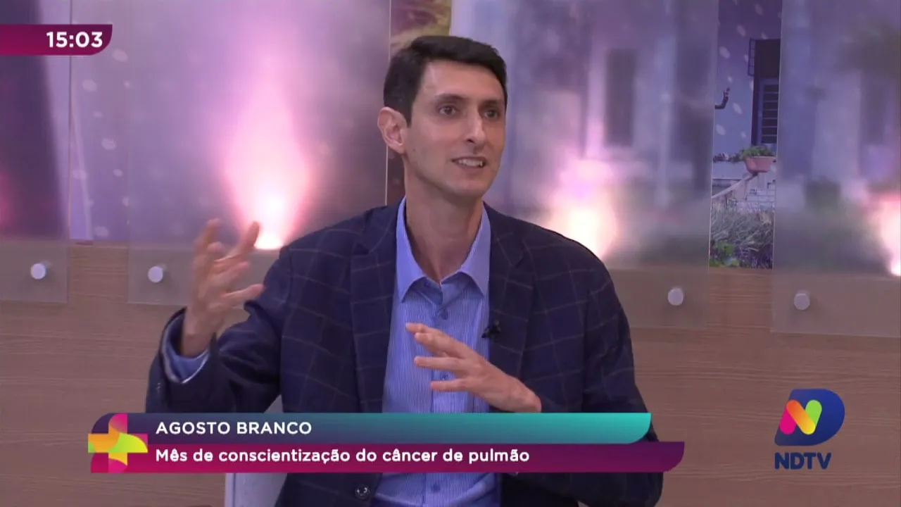 Agosto Branco: mês de conscientização do câncer de pulmão