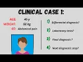 Clinical case simulation - 1 What is your diagnosis and management plan