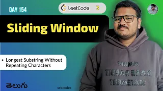 Longest Substring Without Repeating Characters Bruteforce Sliding Window Python DSA srkcodes