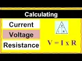 How to Calculate Current Voltage and Resistance Ohm s Law Practice Problems
