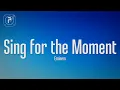 Download Lagu Eminem - Sing For The Moment (Lyrics)