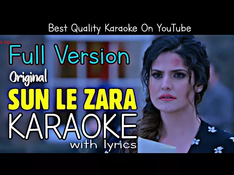 Download MP3 Sun Le Zara (1921) - Full Karaoke | With Lyrics | Zareen Khan