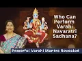Download Lagu Can You Worship Varahi | Learn Powerful Varahi Beeja Mantra | Shakti Awakening With Vidhyaa Prakash
