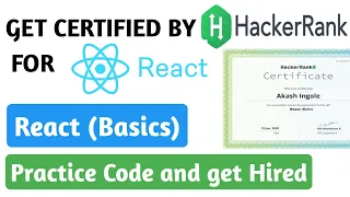 Hackerrank react certification Hackerrank react solutions Hackerrank
