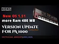 Download Lagu KORG PA1000 V1.5.1 Updated Version