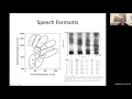 CSE 190 Class 6 2 Linear Prediction Formants