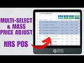 NRS POS - Multi-Select Mass Price Adjust Tutorial