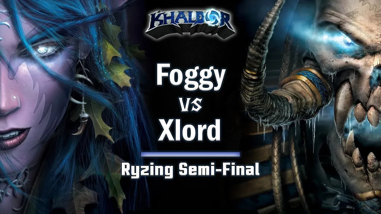► WarCraft 3 - Xlord (UD) vs. Foggy (HU) - Ryzing Cup #6