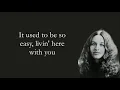 It's Too Late - Carole King (Lyric)
