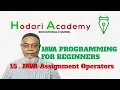 Java Programming for Beginners - 15 Java Assignment Operators
