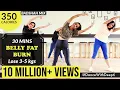 Download Lagu DWD#82 | 30mins Daily BELLY FAT BURN Workout | Easy Exercise to Lose weight 3-5kgs #dancewithdeepti