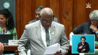 Minister for Justice and Acting Attorney-General Minister Hon. Siromi Turaga.