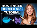 Hostinger VPS Docker Tutorial 2026 How to Install Docker Step-by-Step