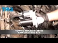 How to Replace Starter 2007-2013 BMW 328i 3 0L L6