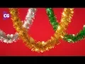 C4D Dynamic Tinsel - Christmas Cinema 4D Tutorial Free Project