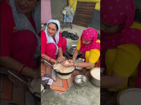 Devrani Jethani ne Bnaye Janmashtami Special #cholaikeladdu #minivlog #shorts #villagekitchen