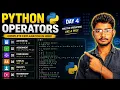 Python Operators Full Tutorial in Hindi All Types of Operators Explained