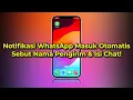 Cara Membuat Notifikasi WhatsApp Menyebutkan Nama Pengirim dan Isi Chat di iPhone