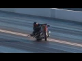 Lagu UNBELIEVALBE SAVE in Top Fuel Harley in Las Vegas #NHRA