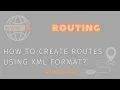 Symfony 6 - How to create routes using XML format