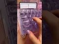 transparent purple keyboard 😍 iPad accessories | keyboard ASMR | digital planning