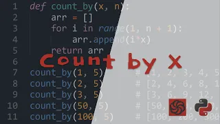 Count by X - Python Codewars