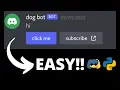 Adding Buttons to Your Bot Discord Bot Tutorial Python Nextcord Part 6