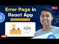 Handling Error Pages in React Router