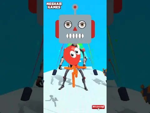 Balloon-Man Vs Robot 🎈🤖 #shorts