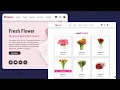 -part 3 Create A Responsive E-Commerce Flower Shop Website Design Using Pure HTML CSS Only