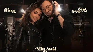من أول دقيقة  إليسا وسعد لمجرد  دندنها