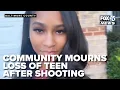 Community mourns loss of Baltimore County teen who died about two after she was shot