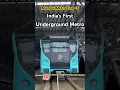 Download Lagu First Underground Metro Line in India  #ashortaday #mumbaimetro #mumbaikar #aqualine