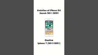 Evolution Of IPhone Siri Sounds 2011 2024 Apple Tech Mobile 
