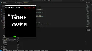 space invaders in java swing