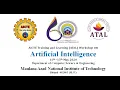 Artificial Intelligence ATAL FDP Day 2 session 5