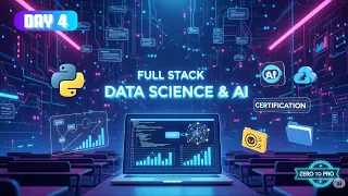 Full Stack Data Science AI Day 4 - Roadmap Python Certifications DevCloudPro