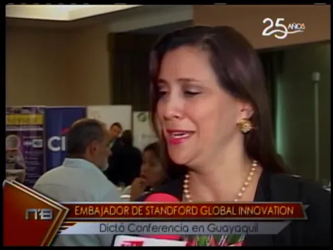 Embajador de Standford Global Innovation dictó conferencia en Guayaquil