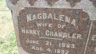 Magdalena Chandler Grave Evergreen Cemetery Los Angeles California USA June 3 2023