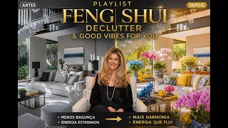 🌿✨ PLAYLIST  FENG SHUI DECLUTTER  & GOOD VIBES FOR YOU ✨🌿🎵 Playlist Feng Shui by Silvia Cesar🌿🎵